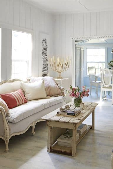 30 Tempting Shabby Chic Living Room, Shabby Chic Living Rooms Chairs