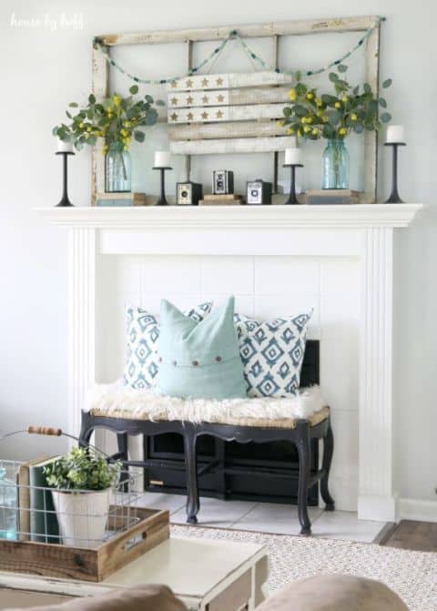 A Neat Shabby Chic Look