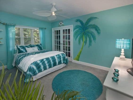 Paint a Coastal Scene on an Accent Wall