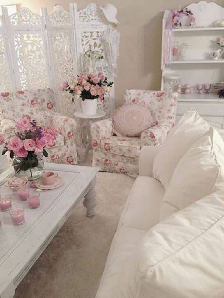 30 Tempting Shabby Chic Living Room, Shabby Chic Living Rooms Chairs
