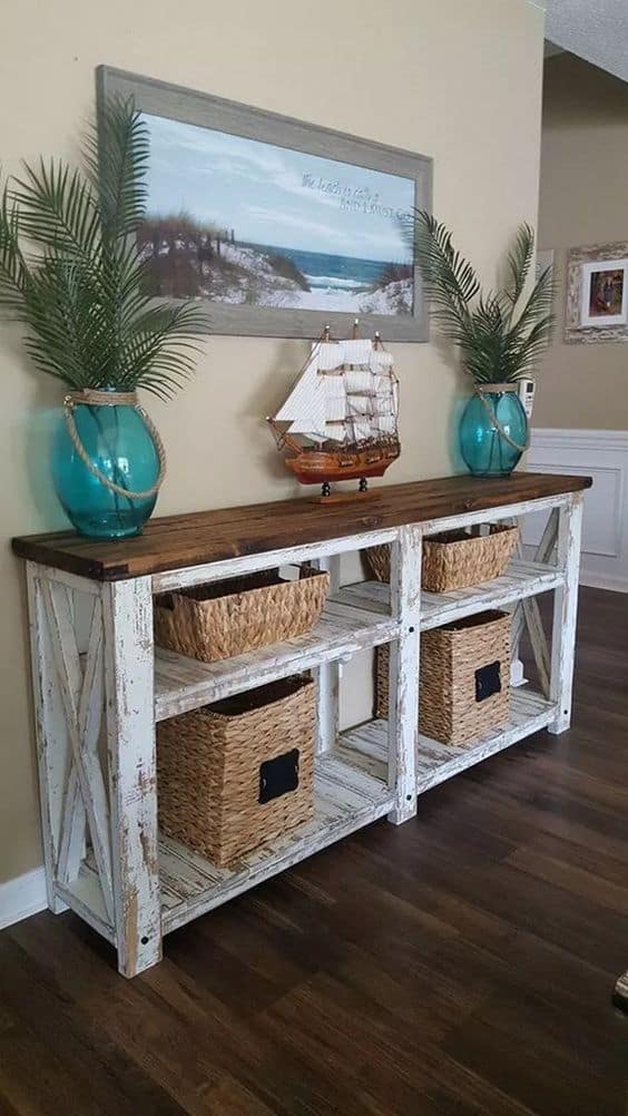 Get a Coastal Console Table