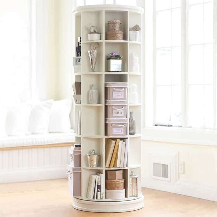 Get a Tall Revolving Bookcase