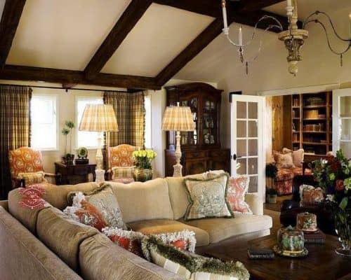 30 French Country Living Room Ideas That Make You Go Sacre Bleu