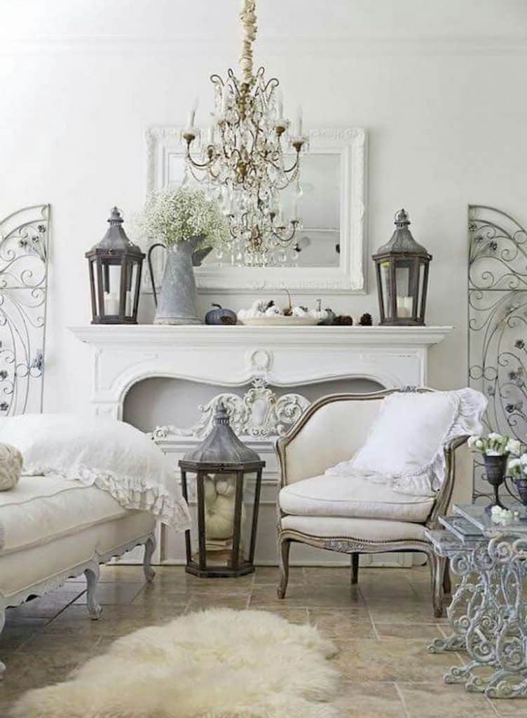 Pure White French Décor