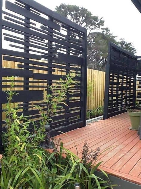 30 Clever And Pretty Diy Outdoor Privacy Screens