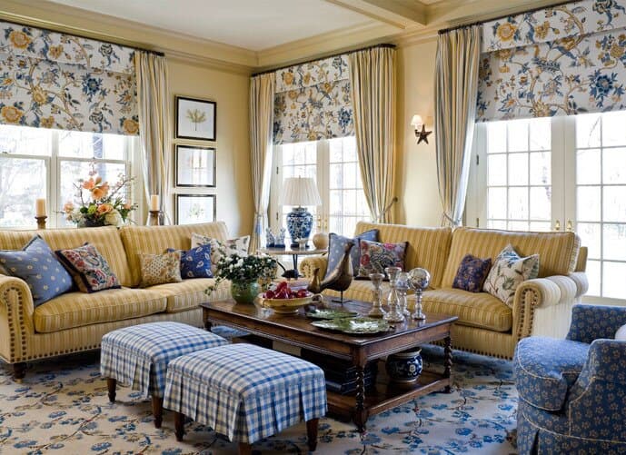 Refined and Chic French Living Room