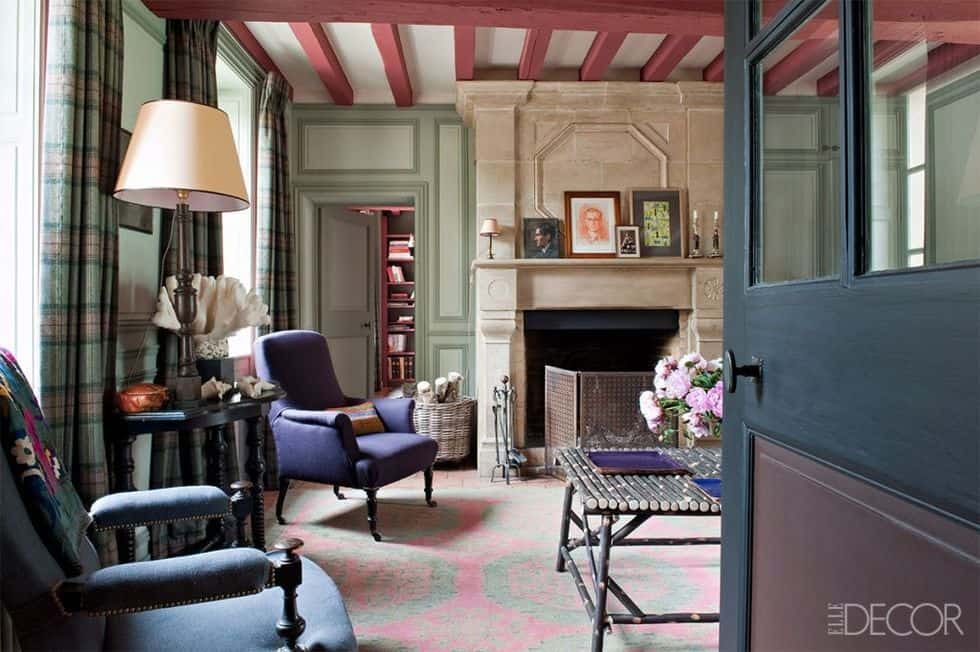 A Relaxed French Country Living Room