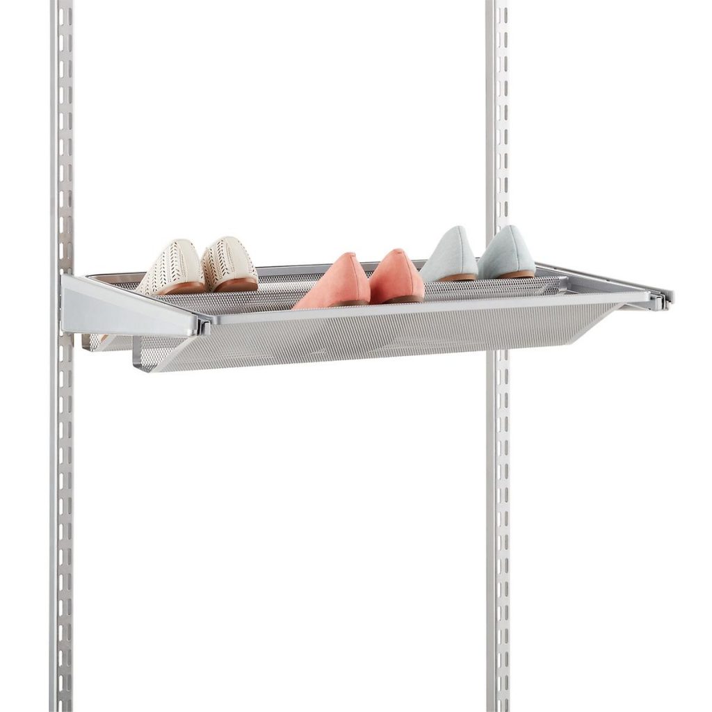 10074131 elfa gliding shoe shelf mes