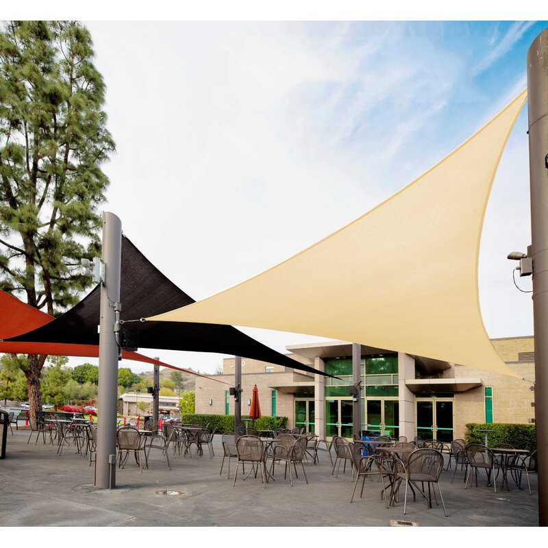 shade sail in different shapes
