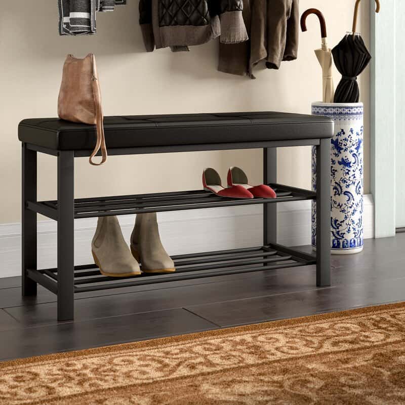 KoltenEntrywayUpholsteredShoeStorageBench