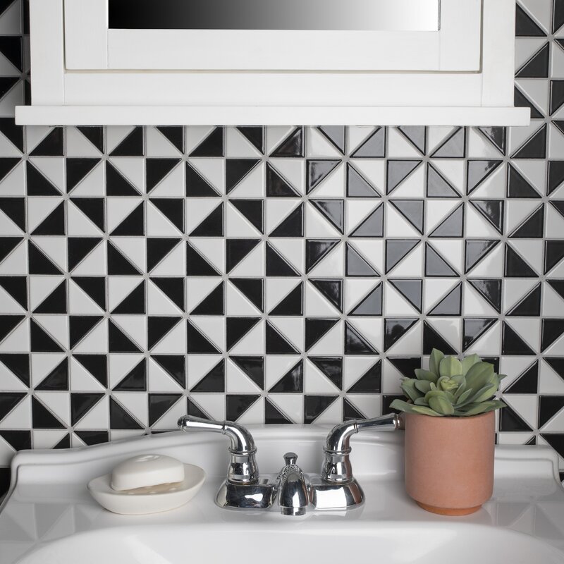 Look for Triangular Tiles for a Unique Design