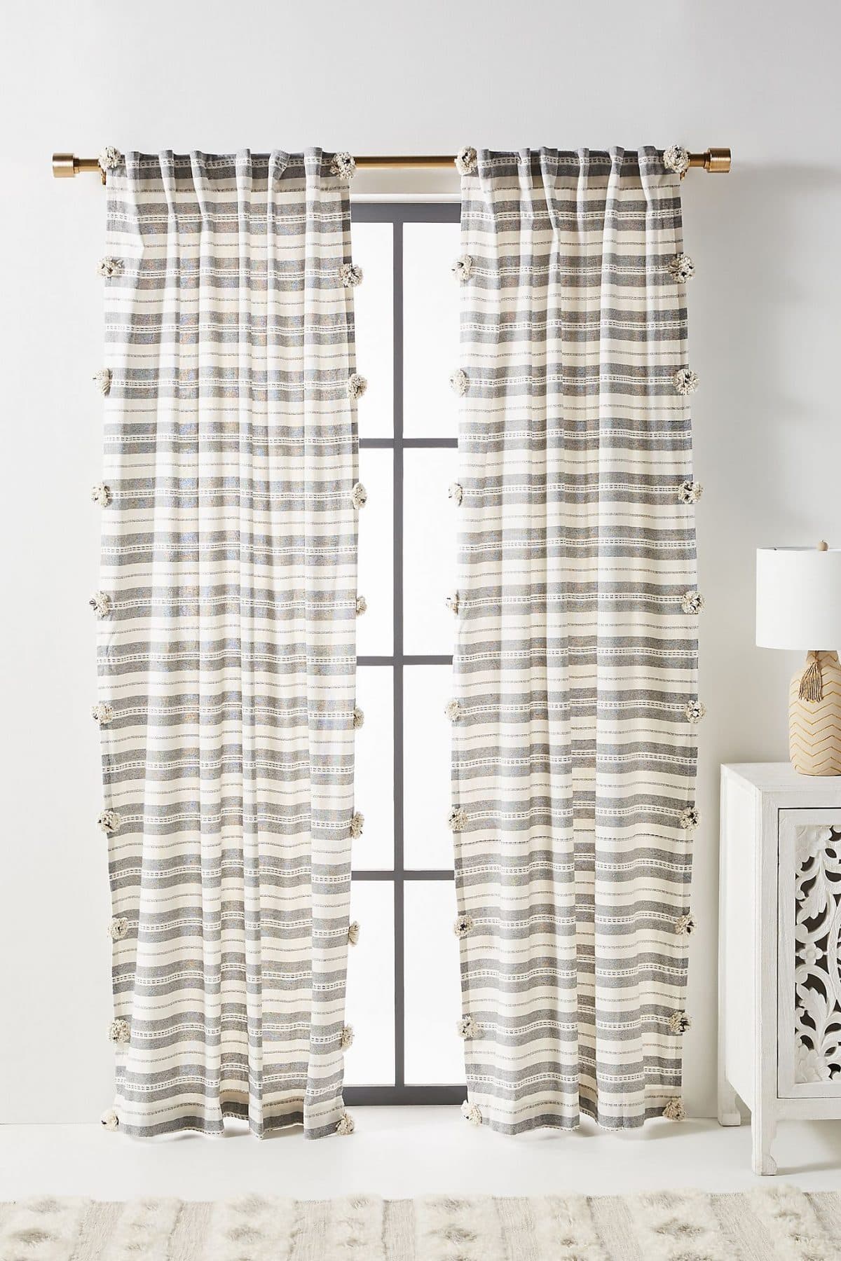 12 Striped Curtains Are Simple And Beautiful 1200x1800 