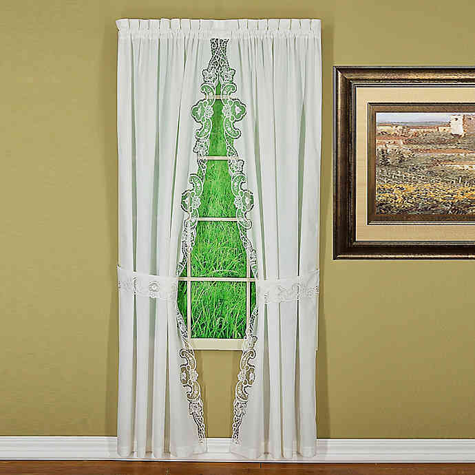 Combine a Floor-Length Curtain With Smaller Windows