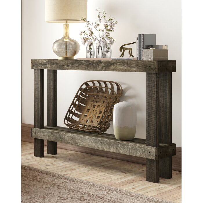 Get a Natural, Rough-Hewn Table for Rustic Chic