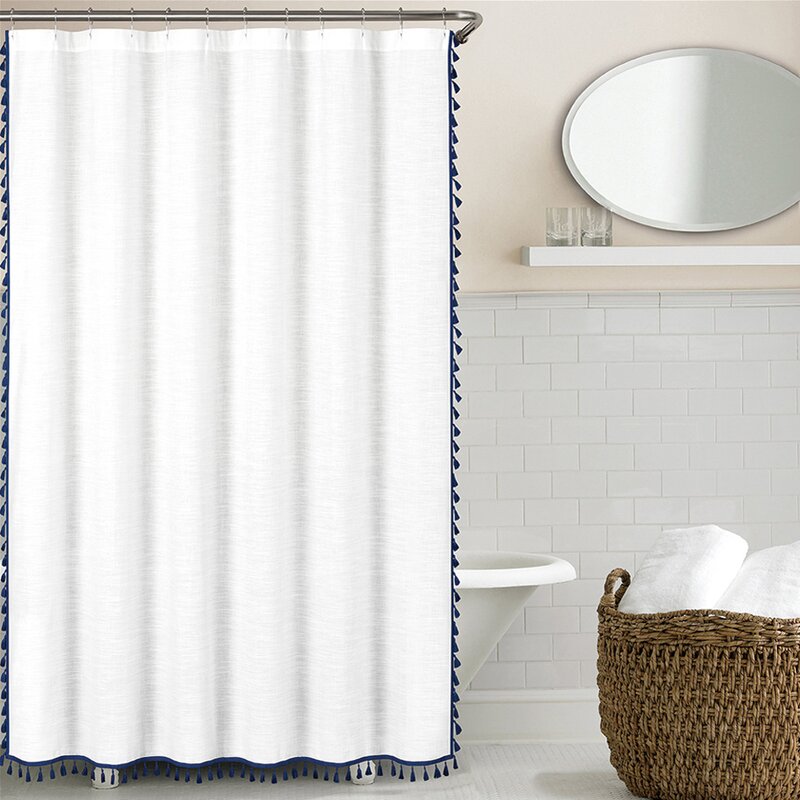 8 A Polished Cotton Curtain Adds Elegance