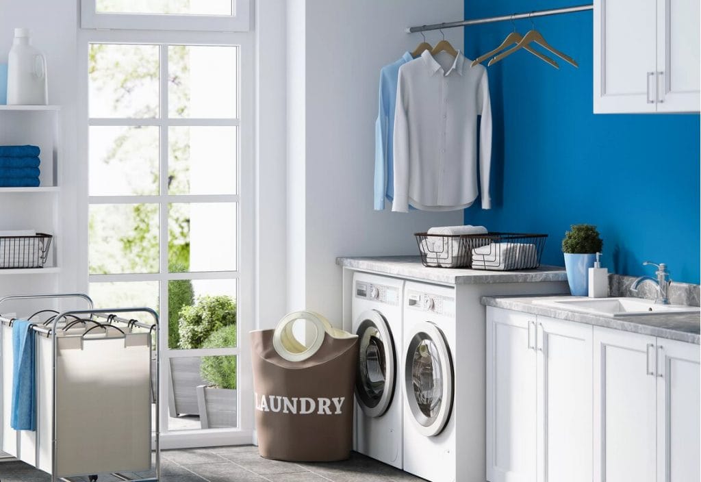 Get a Large Laundry Room Sink With Cabinets