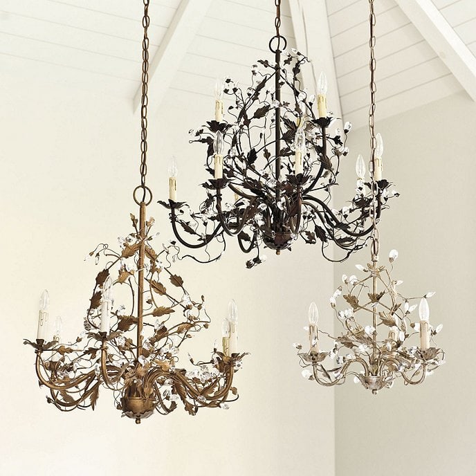 1 Look for Ornate Cast Iron Chandeliers