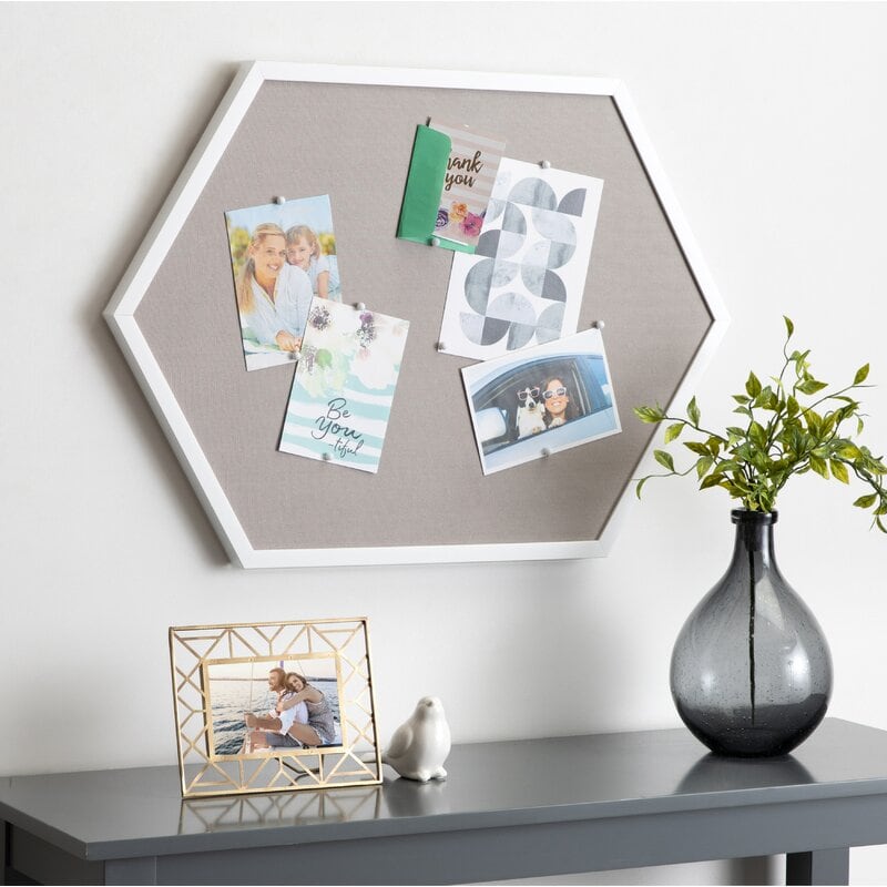 Hang a Corkboard for Mementos and Pictures