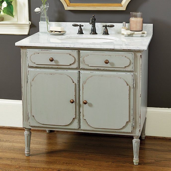 Use a Vintage Bathroom Vanity