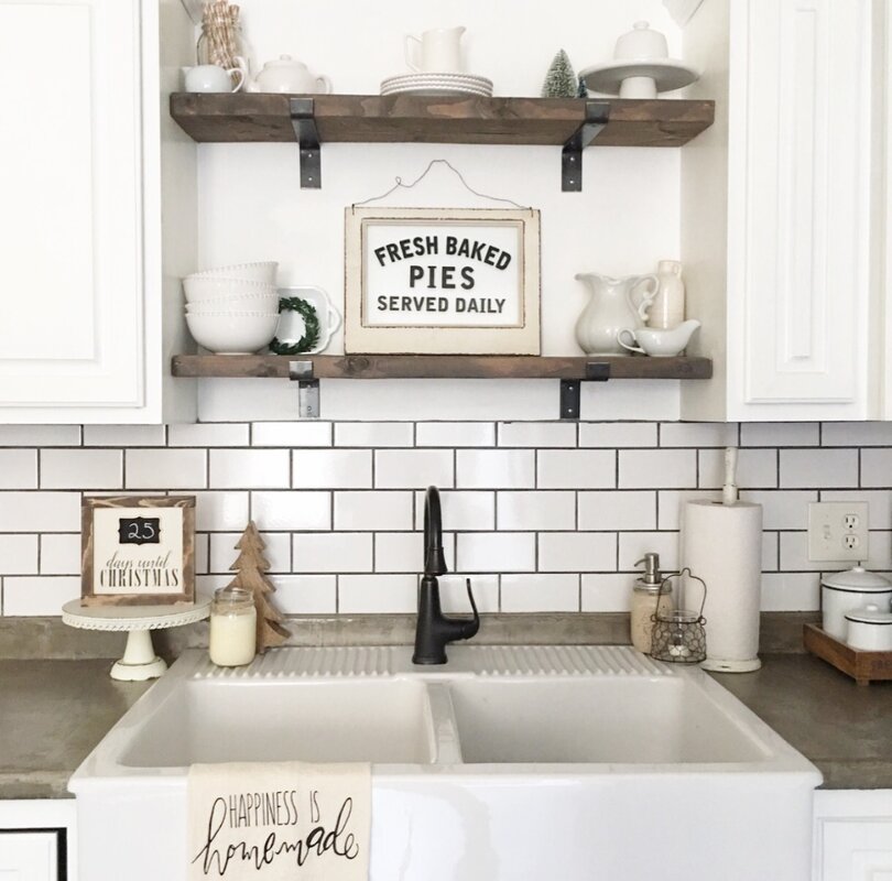 Best 15 Floating Shelves For Your Home, Kitchen With Shelves Above Sink