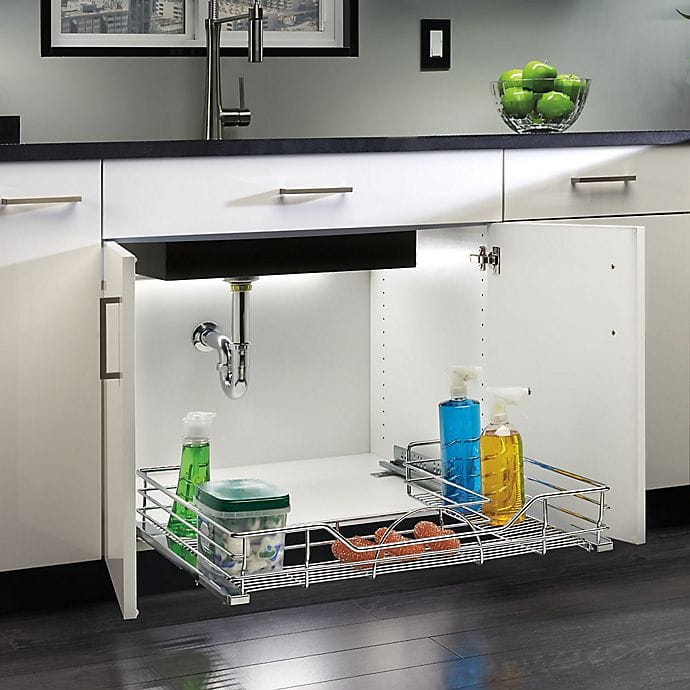 Boost Storage With an Under-Sink Organizer