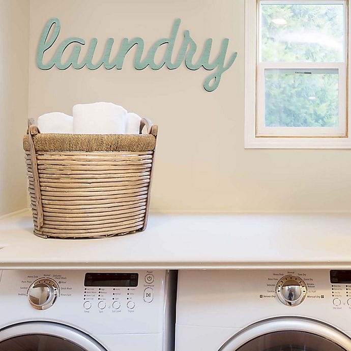 Get Simple and Welcoming Laundry Wall Art