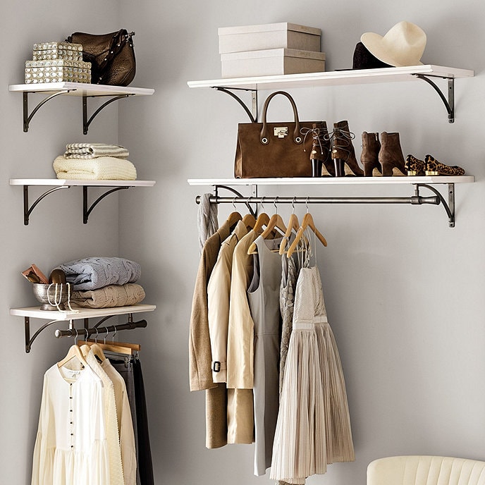 Trendy Dresser Alternatives, No Dresser Clothes Storage Ideas