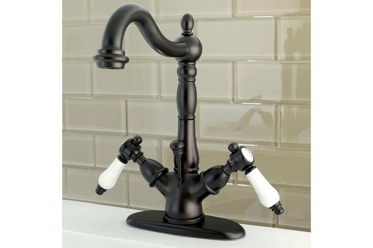 Install a Bathroom Faucet Unit With Dual Handles