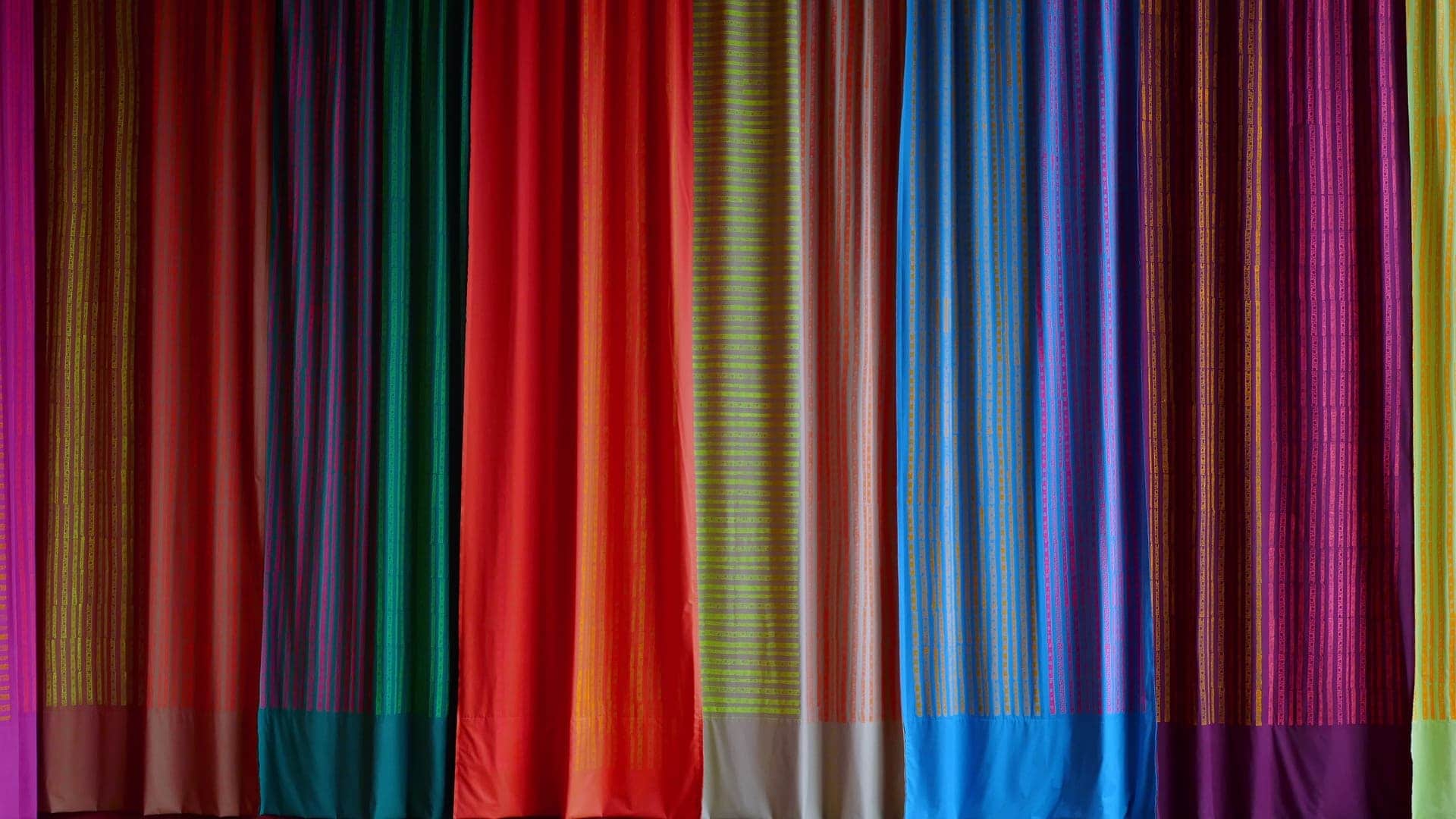 <strong>All Curtains of Different Colors</strong>