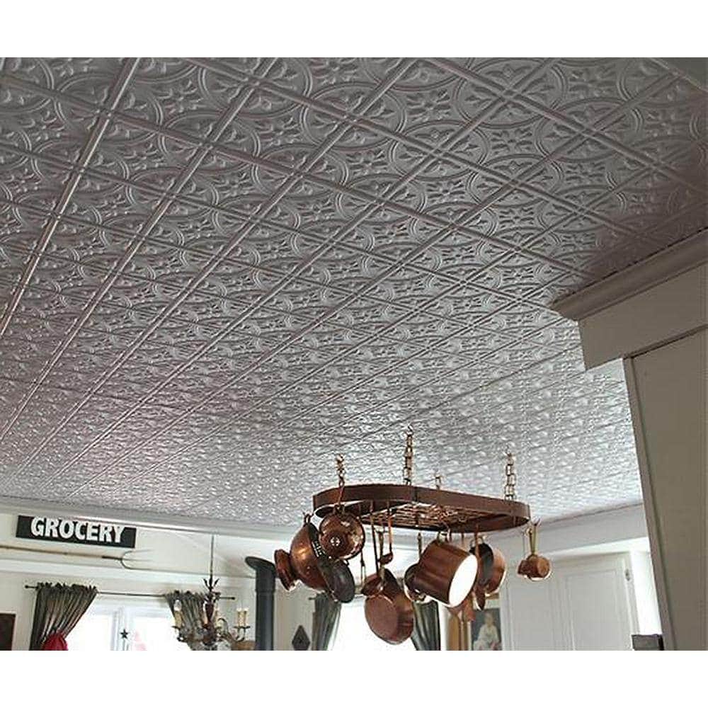 25 Install Old Timer Style Tin Ceiling Tiles