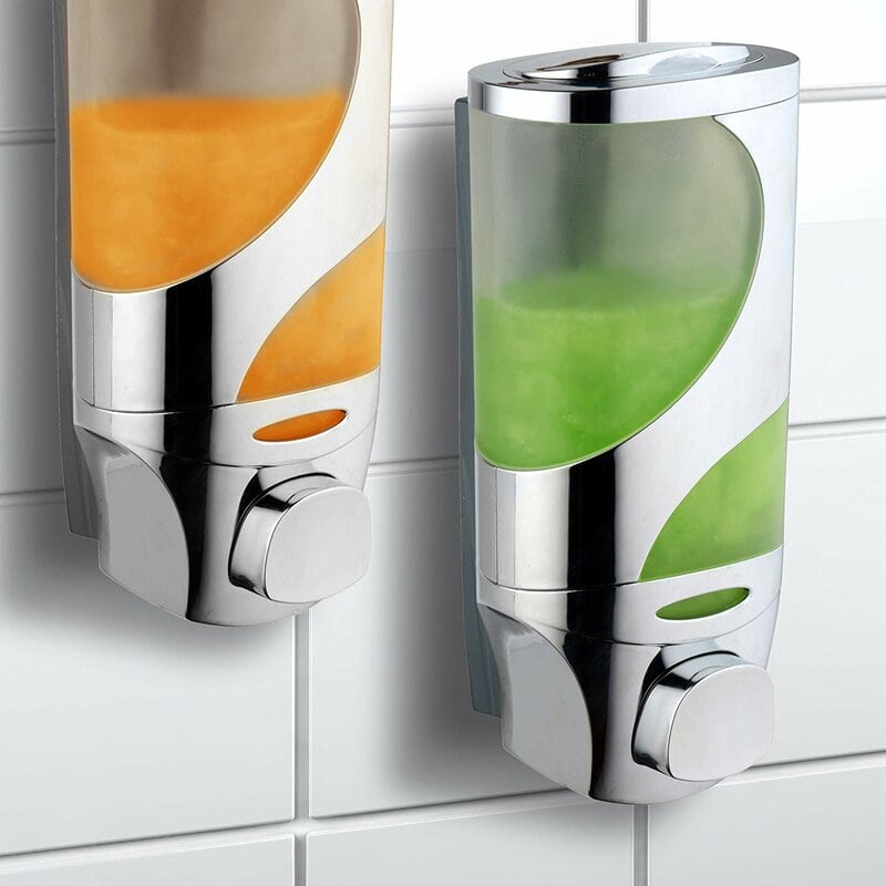 Mess-Free Shampoo and Soap Dispensers