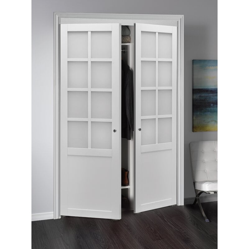 Opt For Frosted Windowed Doors