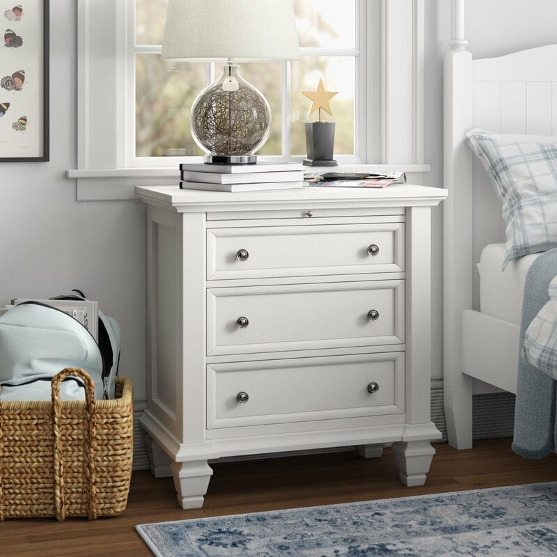 Look for a Bedside Table with More Storage