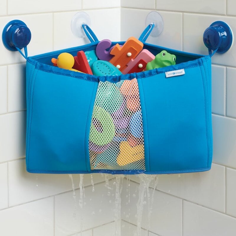 Minimiza el desorden con un portajuguetes de baño Toy Holder