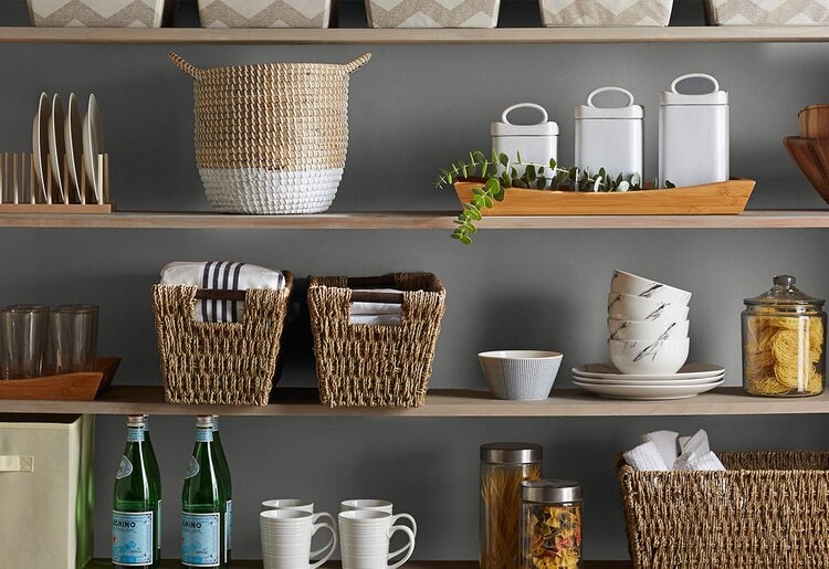 Opt for Wood Shelving