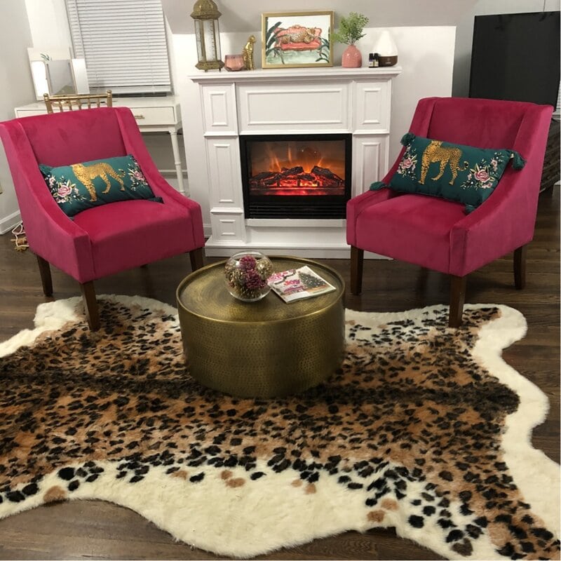 Jewel Stoned Accent Chair