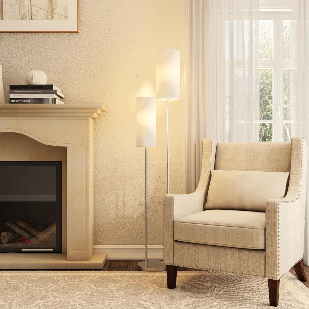 Floor Lamp with Multiple Bulbs