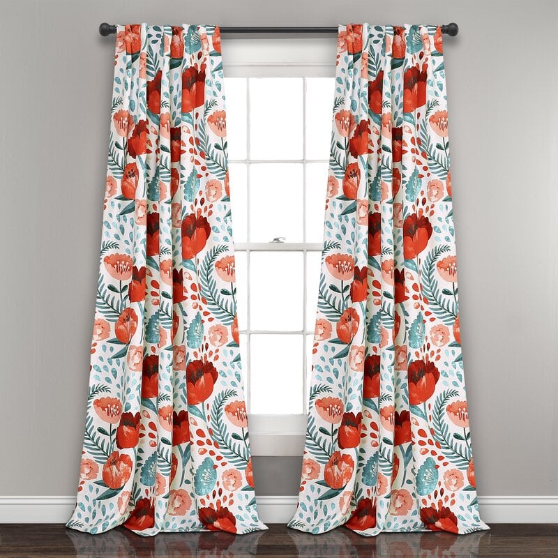 Large Vibrant Floral