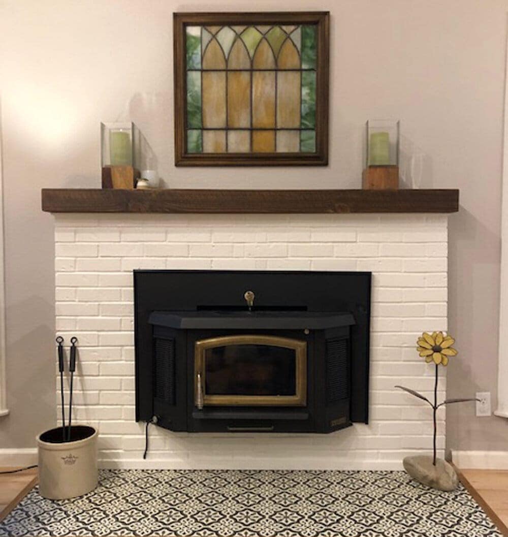 13 Dress Up Your Fireplace with Stained Glass