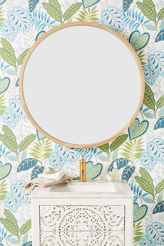 Hang a Round Mirror