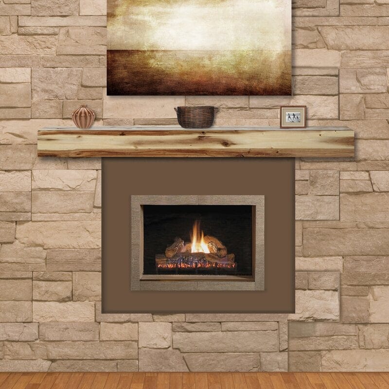 22 Try a Simple Recessed Fireplace