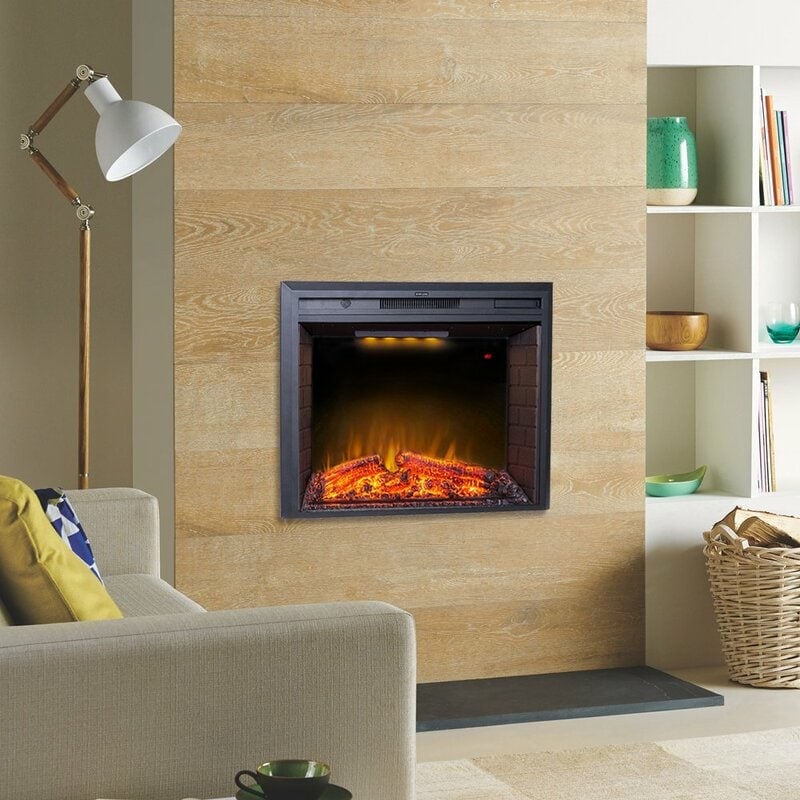 30 A Chic Modern Wood Facade for Your Fireplace