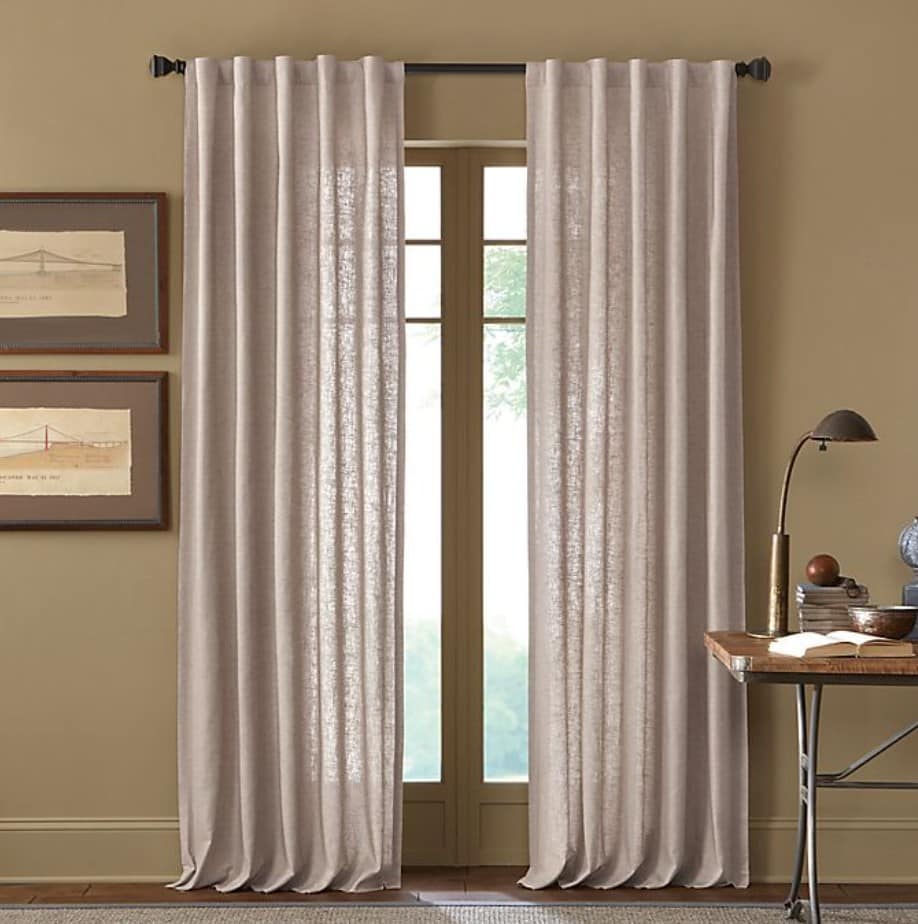 What Color Curtains Go With Beige Walls, Beige Color Curtains