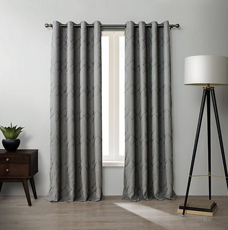 What Curtains Go With Grey Walls 20 Ideas   8 Charcoal Grey 768x773 