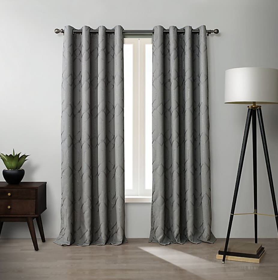 What Curtains Go With Grey Walls 20 Ideas   8 Charcoal Grey 