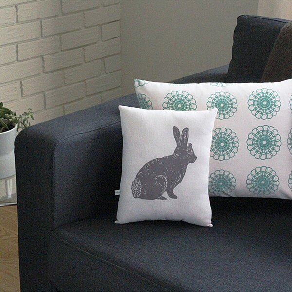 Add Some Whimsy With a Handmade Block Animal Print Accent Pillow