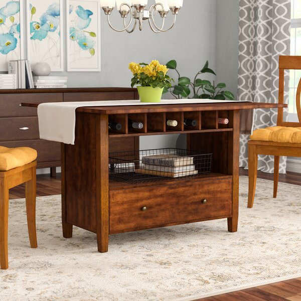 An Extendable Drop Leaf Table with Convenient Storage