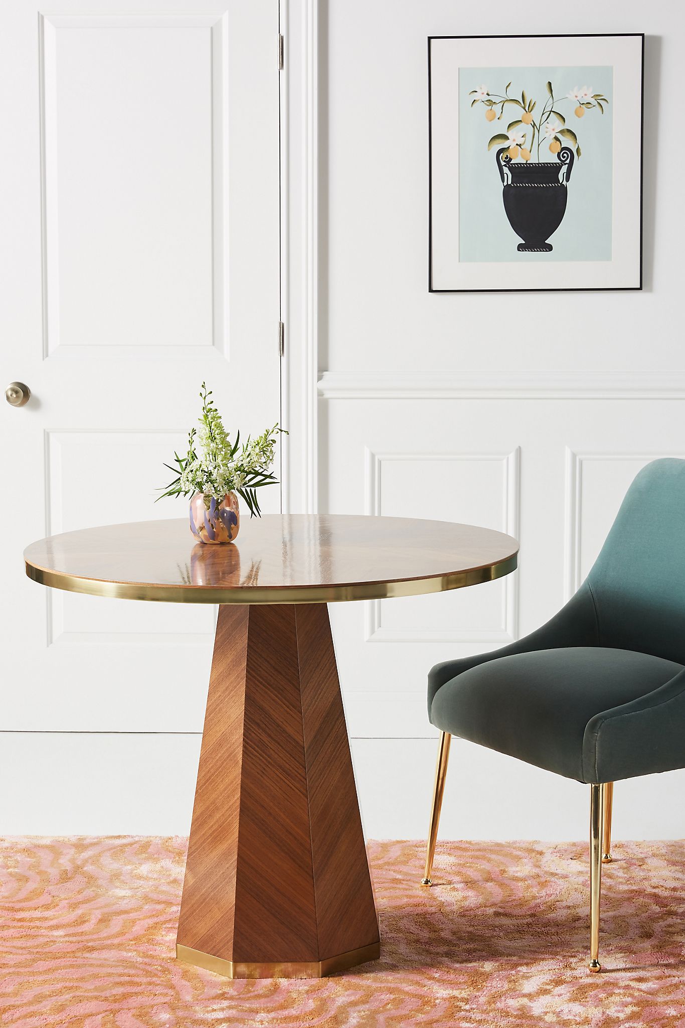 A Small But Perfectly Formed Marquetry Bistro Table