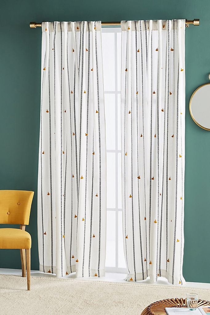 What Color Curtains Go With Yellow Walls 12 Ideas Curtains Without ...