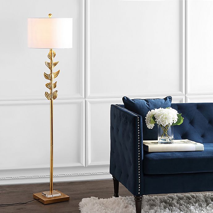 Safavieh Georgiana Floor Lamp in Gold